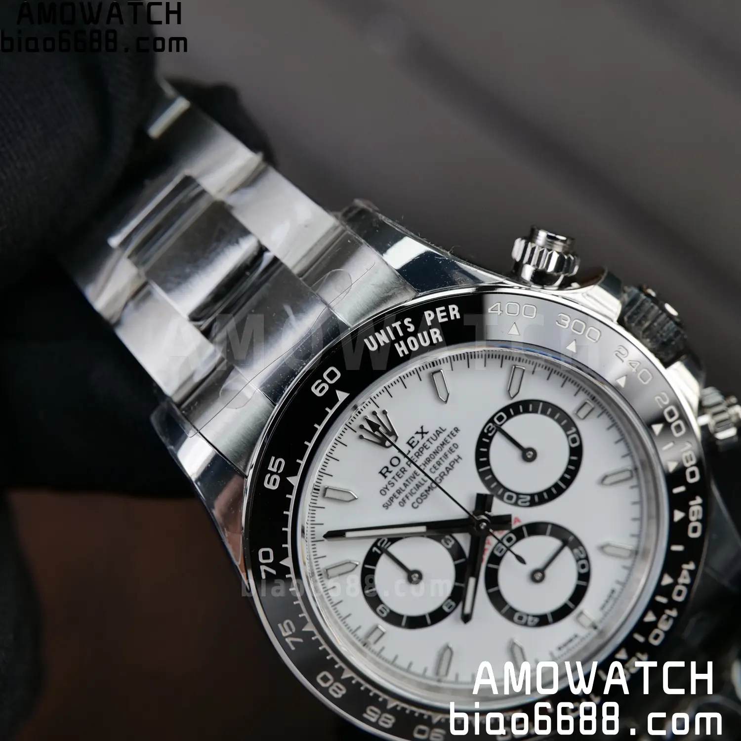 Rolex Daytona 126500 VSF 1:1 Best Edition 904L Steel White Dial on SS Braclet DD4131 (Free Sprung) V1s 87 0dd49caef371c74 AMO Watch