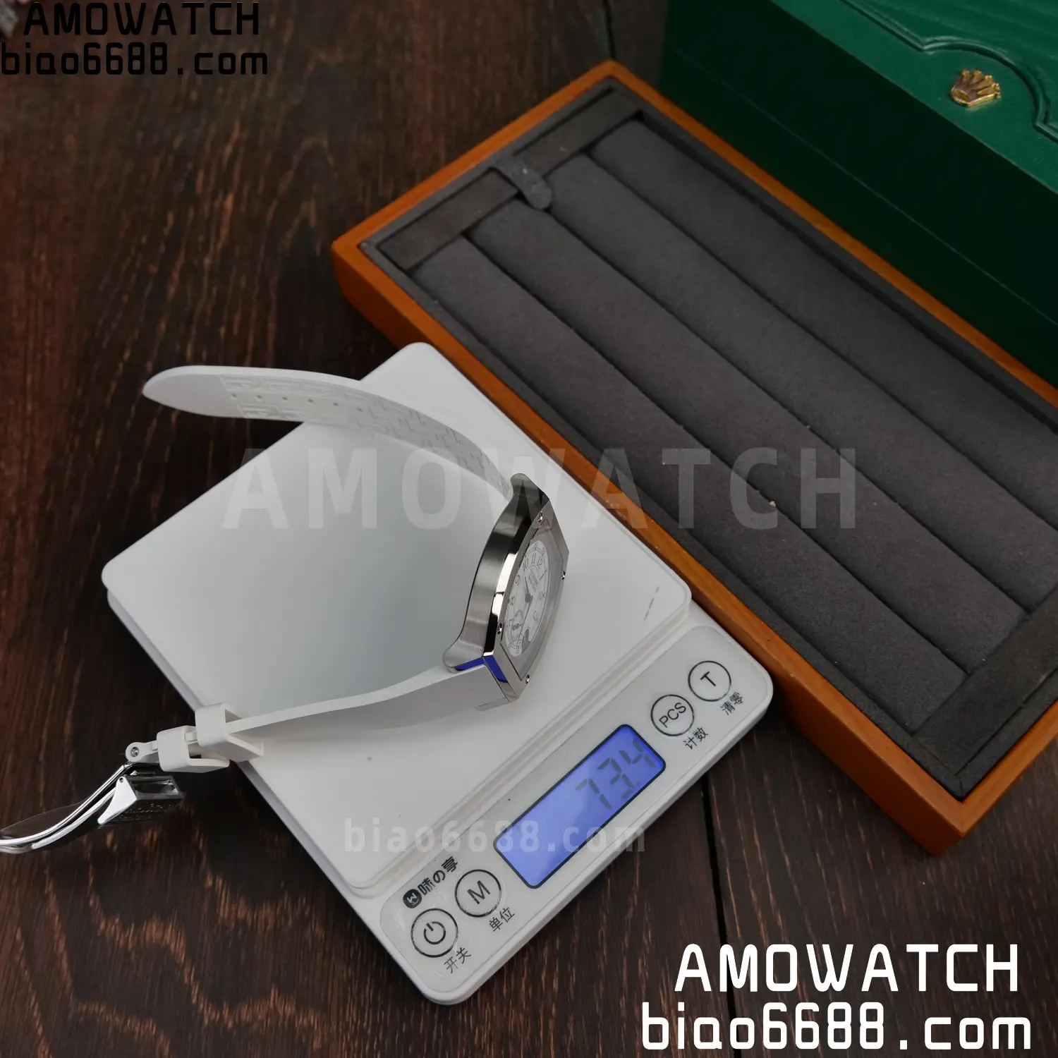 FPJ F.P.Journe Elegante FJ Factory Best Edition White Dial on White Rubber Strap Quartz V2 76 0feb23fcb95d849 AMO Watch