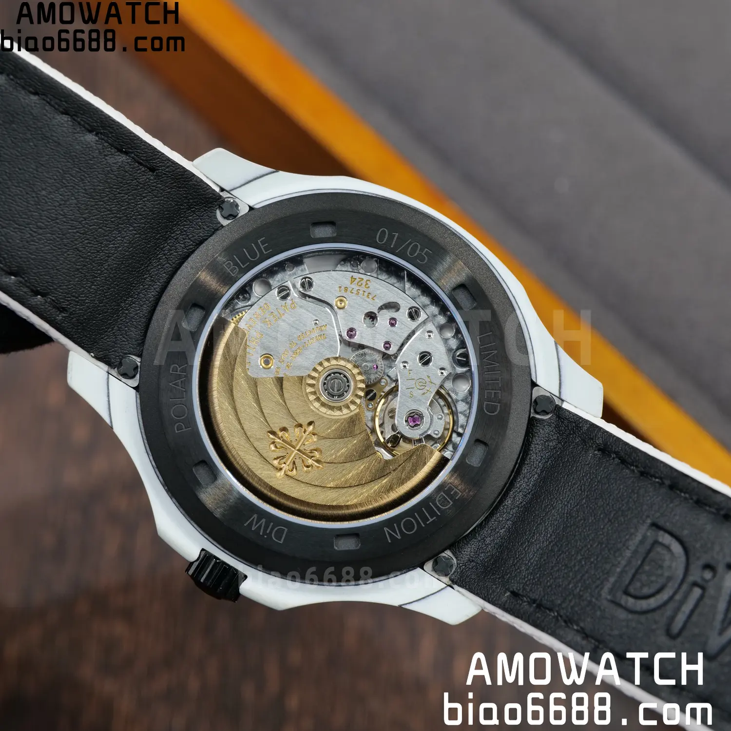 PP Aquanaut 5167 Polar Blue DIW SONIC Factory SF 1:1 Best Edition White Dial On White Nylon Strap DD324 95 14e70a9a3ffb1b1 阿默表行AmoWatch