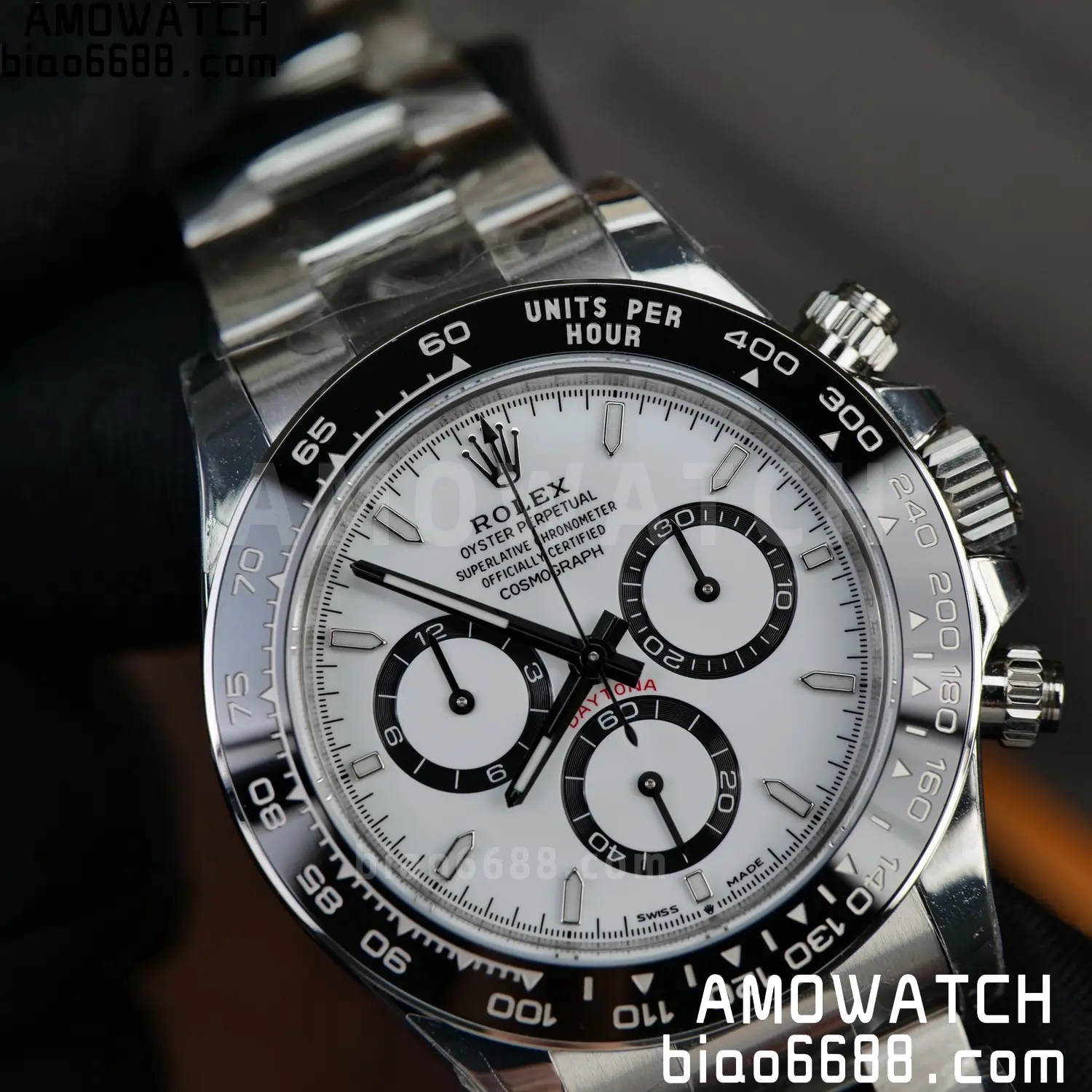 Rolex Daytona 126500 VSF 1:1 Best Edition 904L Steel White Dial on SS Braclet DD4131 (Free Sprung) V1s 91 160ffba645d2796 AMO Watch