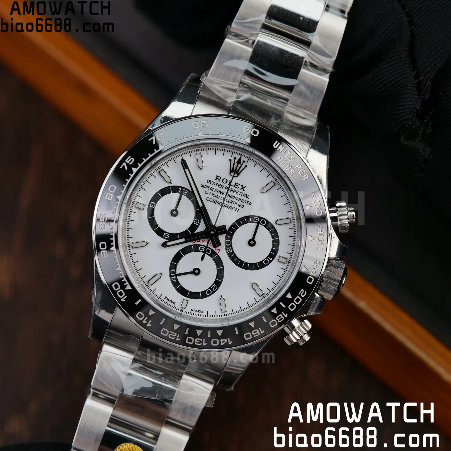 Rolex Daytona 126500 VSF 1:1 Best Edition 904L Steel White Dial on SS Braclet DD4131 (Free Sprung) V1s 94 1d016b79429414b AMO Watch