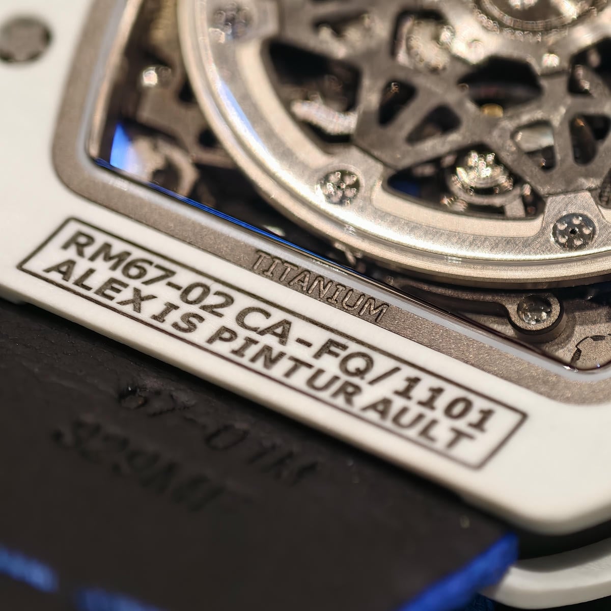 RICHARD MILLE RM67-02 White NTPT RICH Factory PRO 1:1 France Blue/White/Red Skeleton Dial CRMA7 Super Clone V2 43 1d0912aef6f0098 阿默表行AmoWatch