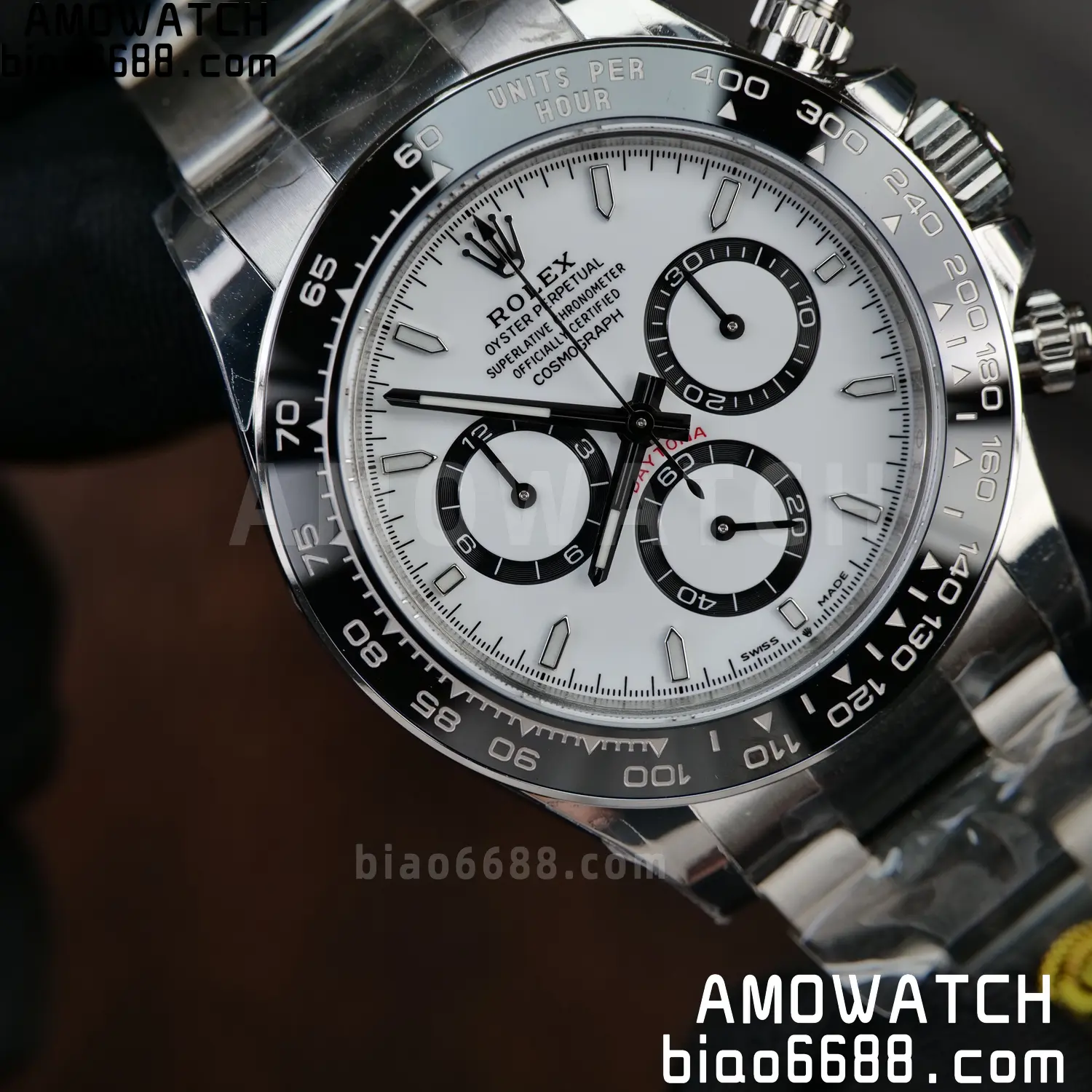 Rolex Daytona 126500 VSF 1:1 Best Edition 904L Steel White Dial on SS Braclet DD4131 (Free Sprung) V1s 89 283ee350eff07fc AMO Watch