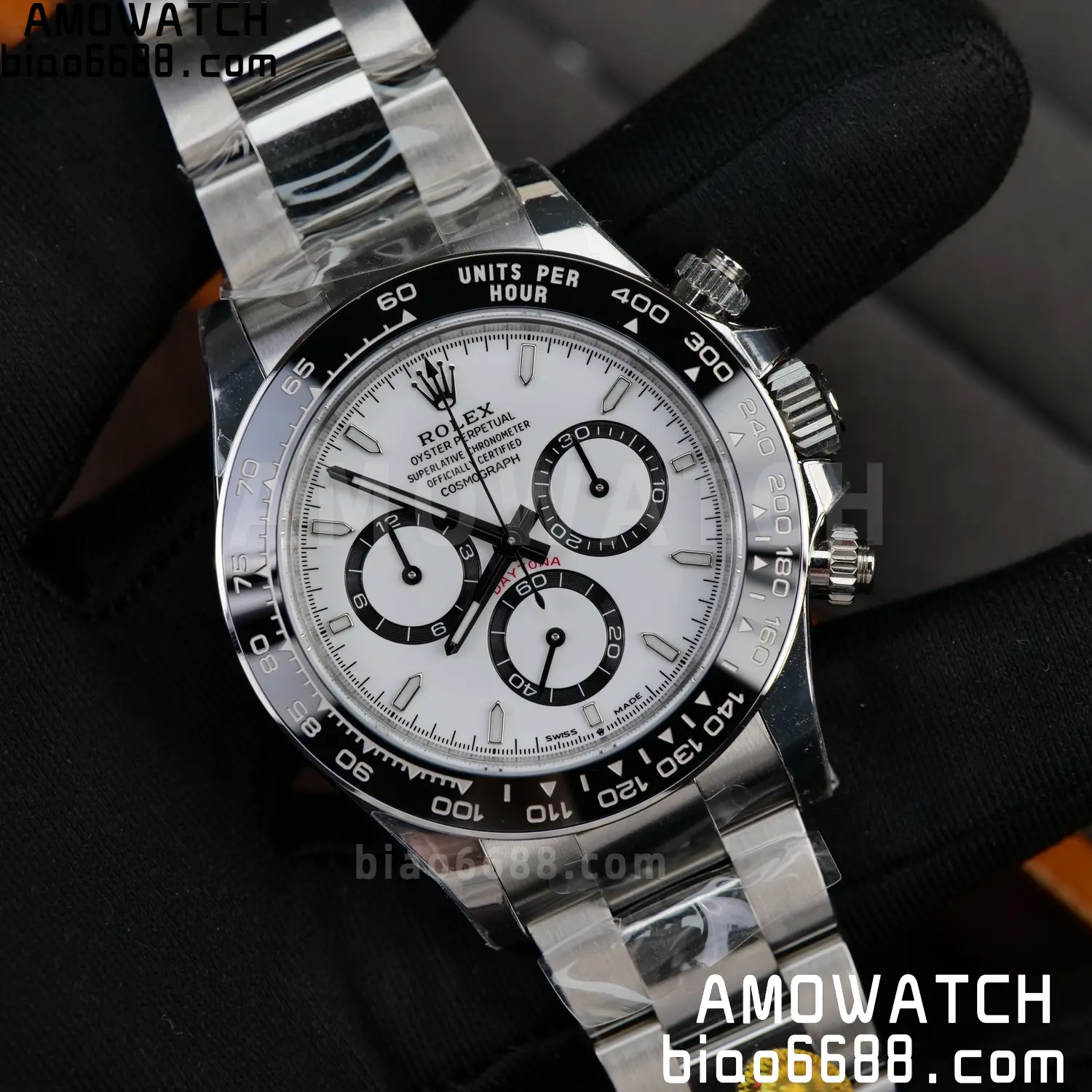 Rolex Daytona 126500 VSF 1:1 Best Edition 904L Steel White Dial on SS Braclet DD4131 (Free Sprung) V1s 93 41142890c8bb600 AMO Watch