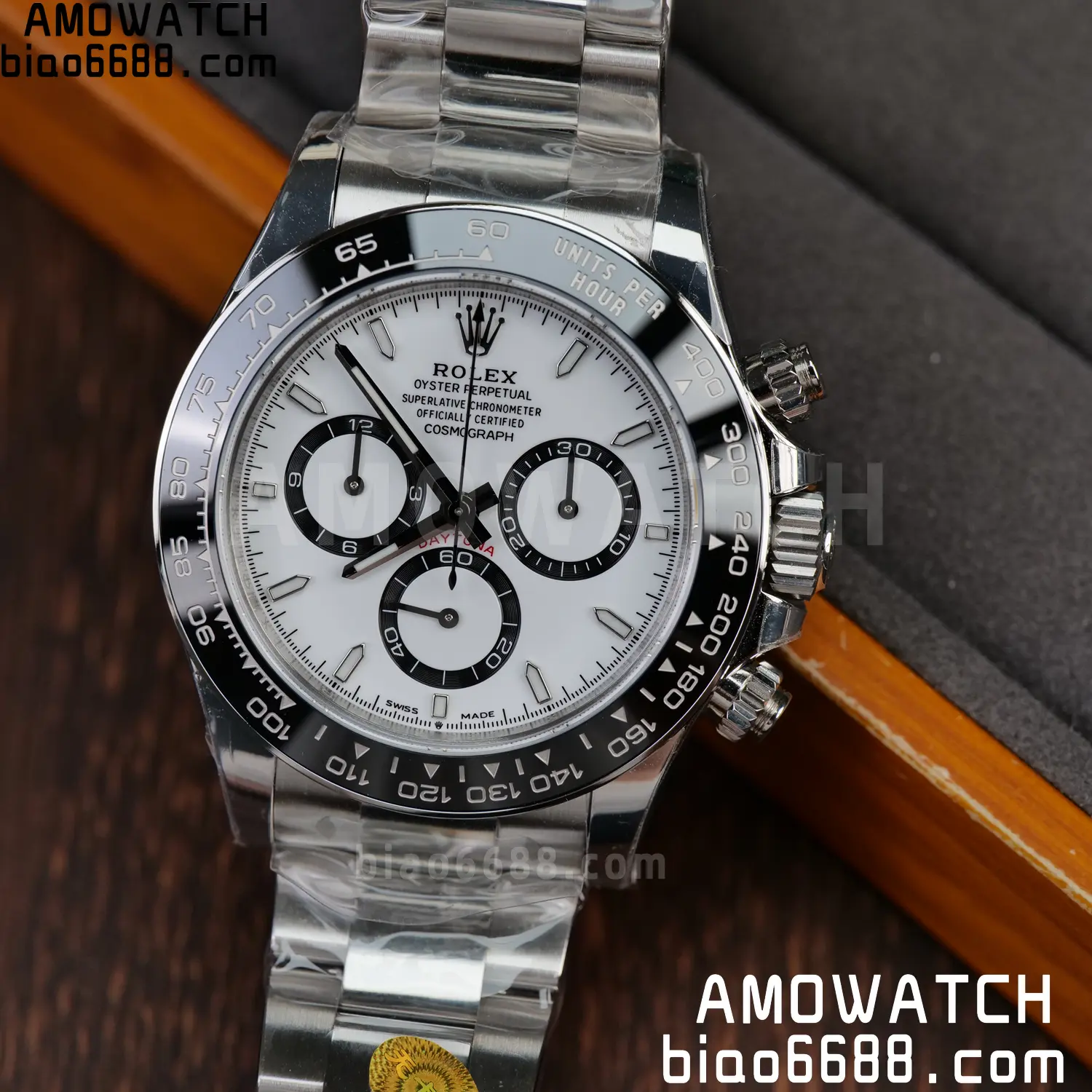 Rolex Daytona 126500 VSF 1:1 Best Edition 904L Steel White Dial on SS Braclet DD4131 (Free Sprung) V1s 95 411eabbfdc35c70 AMO Watch