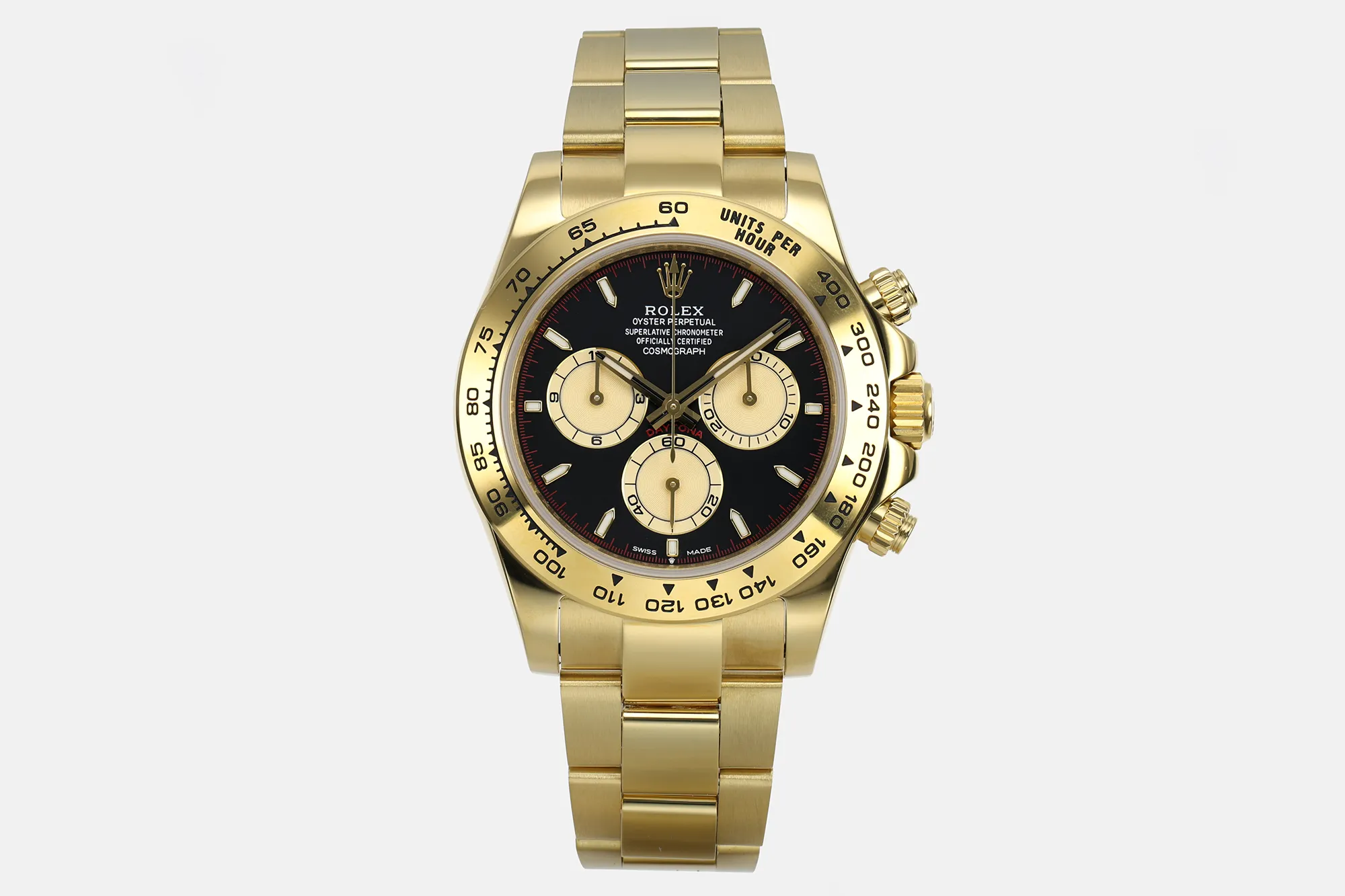 Rolex Daytona 126508 ZF 1:1 Best Edition Black Dial on YG Bracelet DD4131 Weighted 213g 19 43fd24be54648db AMO Watch