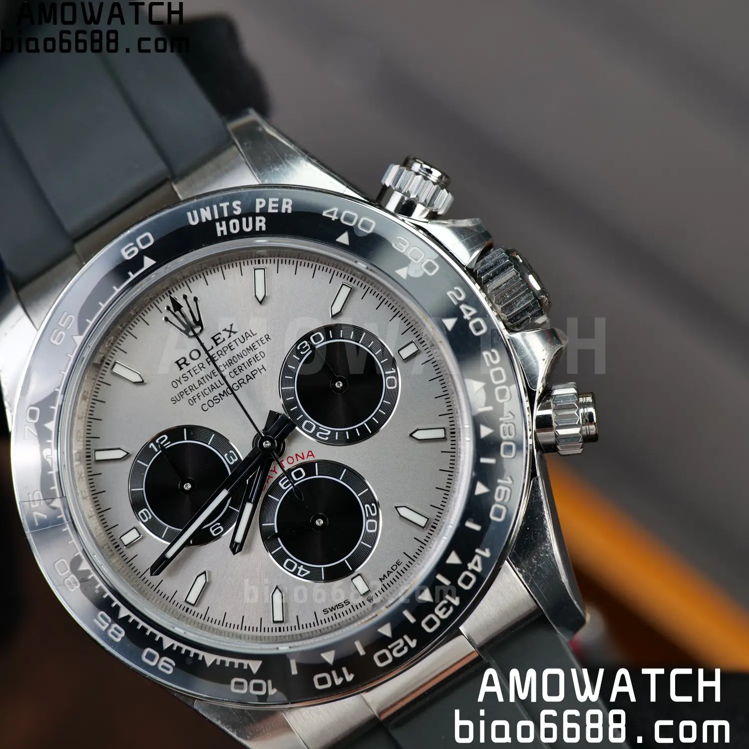 Rolex Daytona 126519 VSF 1:1 Best Edition Grey Dial on Oysterflex Strap VS4131 (Free Sprung) V2 V2s Weighted 137g 87 442b823237e5fb4 AMO Watch