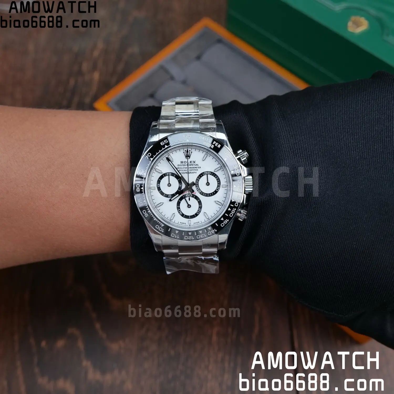 Rolex Daytona 126500 VSF 1:1 Best Edition 904L Steel White Dial on SS Braclet DD4131 (Free Sprung) V1s 105 465b7f5190f5ba2 AMO Watch