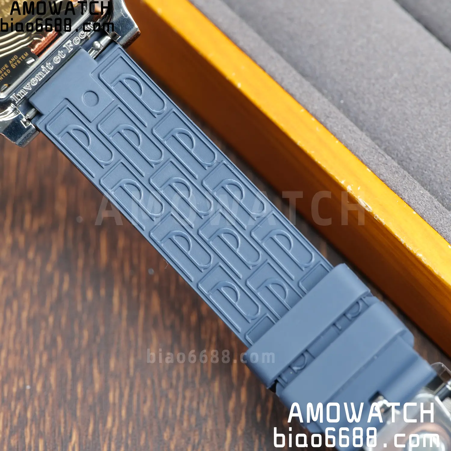 FPJ F.P.Journe Elegante FJ Factory Best Edition White Dial on Blue Rubber Strap Quartz V2 112 4acbcb15f892eba AMO Watch