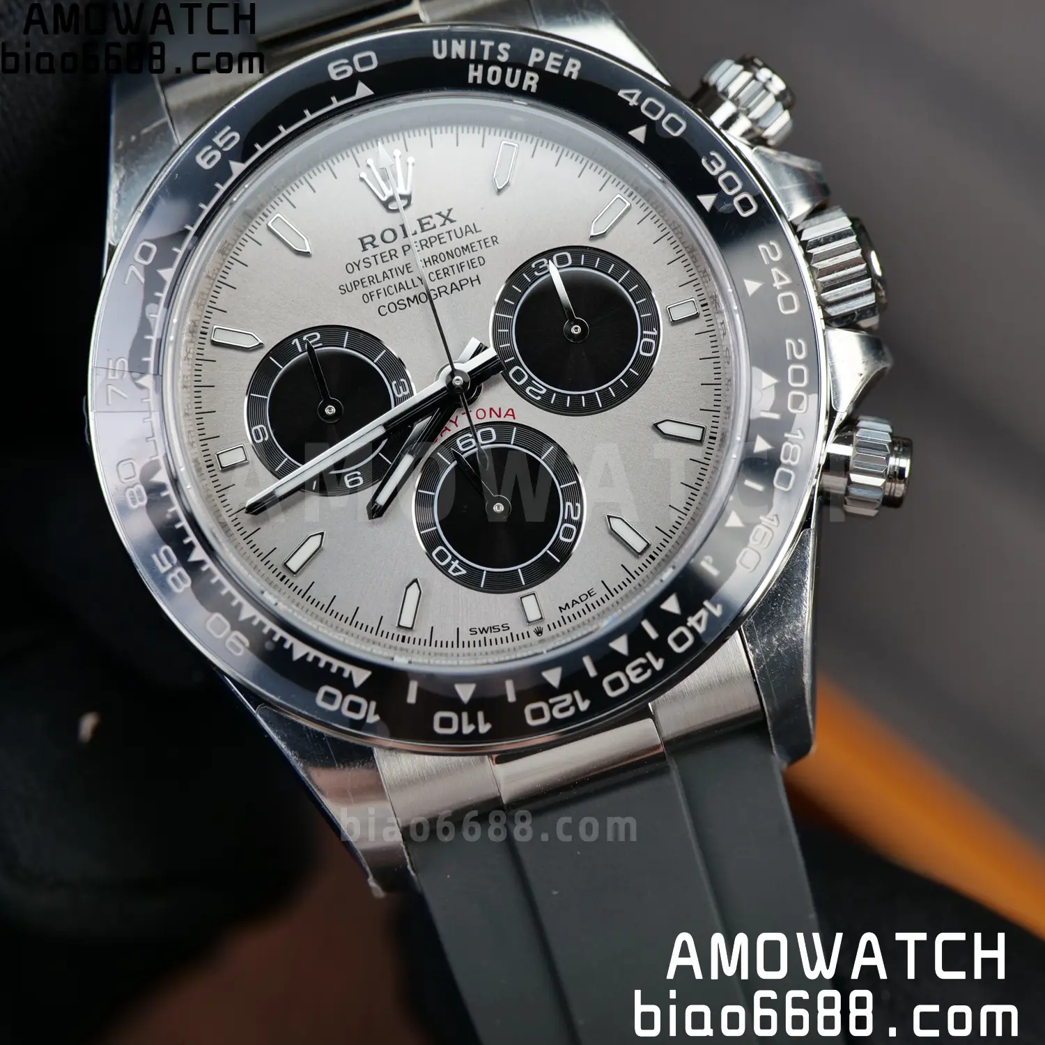 Rolex Daytona 126519 VSF 1:1 Best Edition Grey Dial on Oysterflex Strap VS4131 (Free Sprung) V2 V2s Weighted 137g 89 4b498b8944603d6 AMO Watch