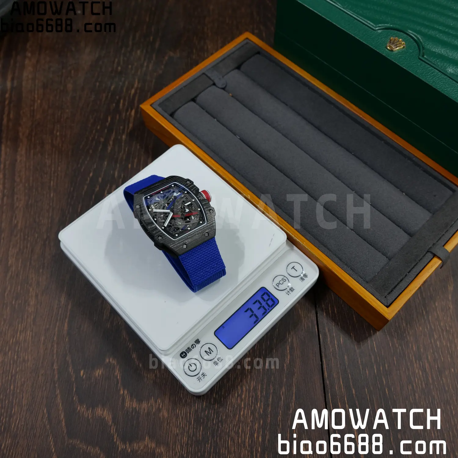RICHARD MILLE RM67-02 Black NTPT RICH Factory PRO 1:1 France Blue/Red/White Skeleton Dial CRMA7 Super Clone V2 77 55659a5459f090f 阿默表行AmoWatch