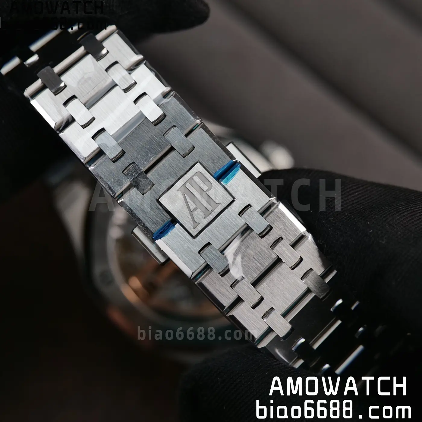 Royal Oak 41mm 15510 SS VSF 1:1 Best Edition Gray Textured Dial on SS Bracelet DD4302 Super Clone 120 5d4abeb9c1102b8 AMO Watch