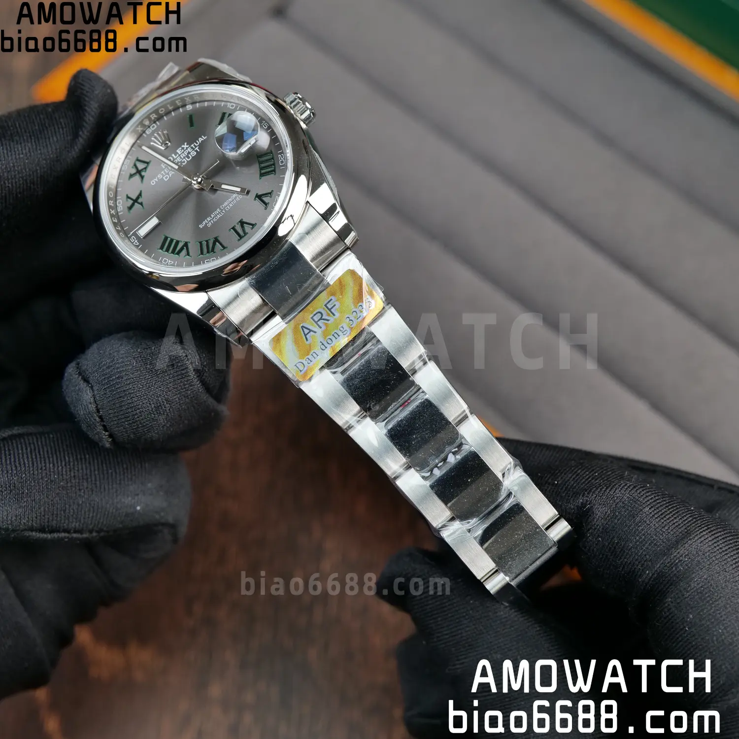 Rolex DateJust 126300-0013 36mm ARF 1:1 Best Edition Roman Gray Dial on Oyster Bracelet DD3235 59 61a165000297560 AMO Watch