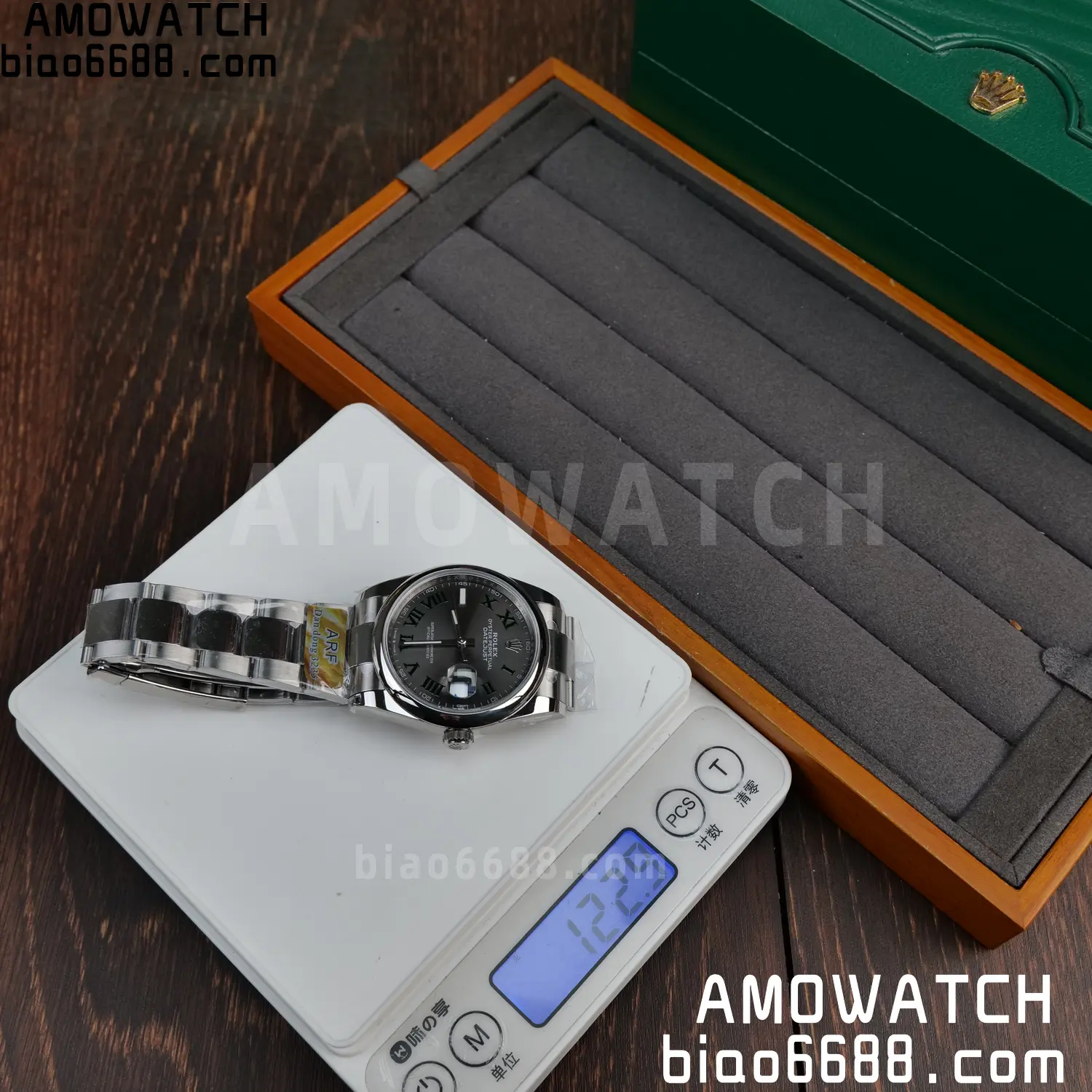 Rolex DateJust 126300-0013 36mm ARF 1:1 Best Edition Roman Gray Dial on Oyster Bracelet DD3235 51 61d27e294896ec0 AMO Watch