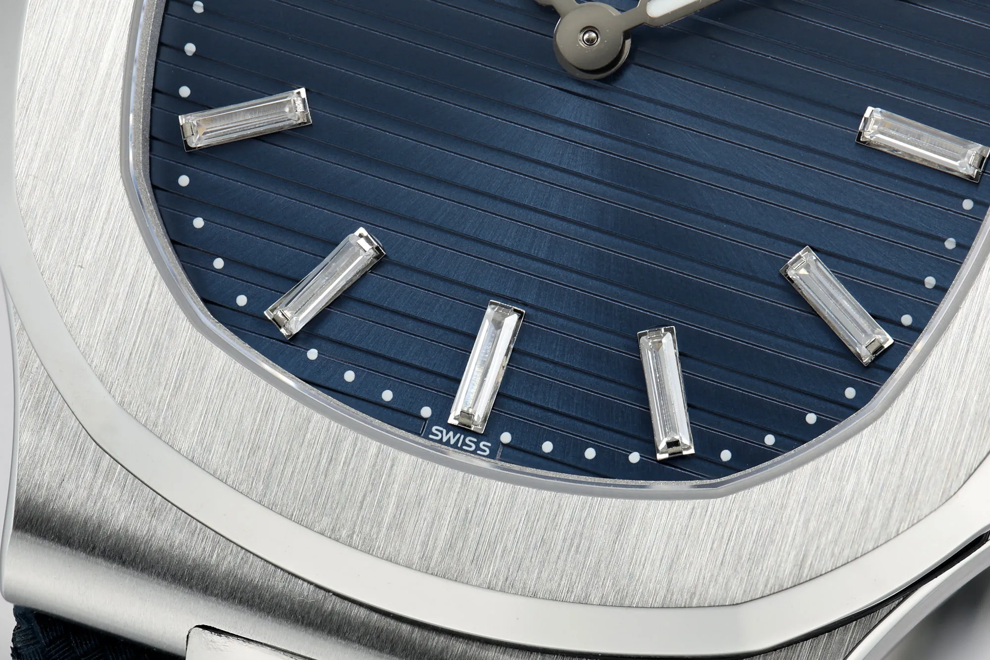 PP Nautilus 5810 PPF Best Edition Blue Dial on BlueStrap A240 23 6fb00ad8023a043 AMO Watch