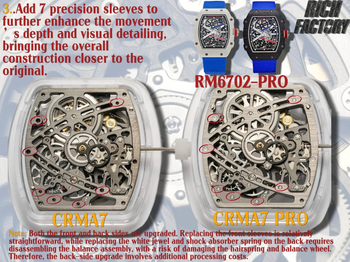 RICHARD MILLE RM67-02 Black NTPT RICH Factory PRO 1:1 France Blue/Red/White Skeleton Dial CRMA7 Super Clone V2 108 78a64c1a84e0251 阿默表行AmoWatch