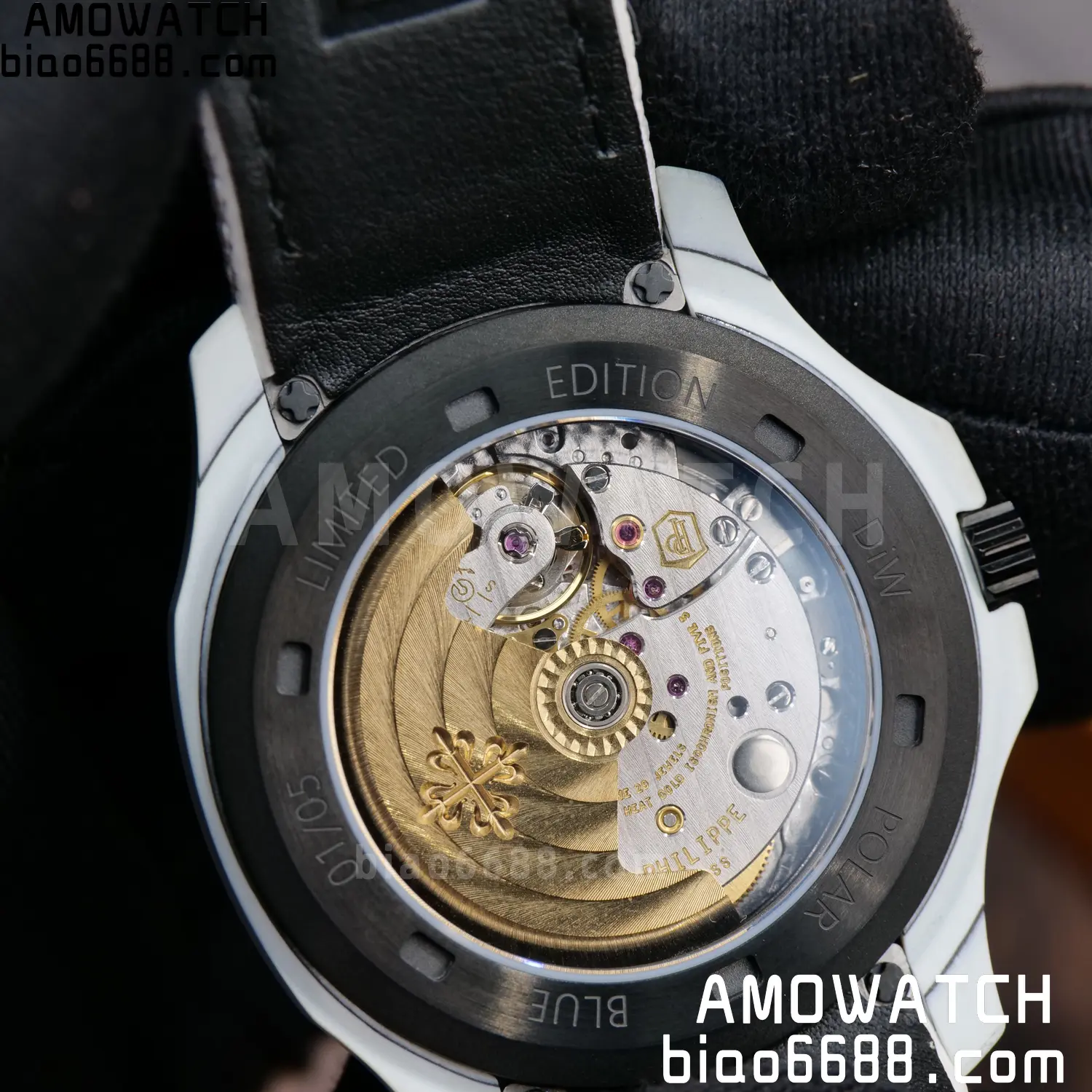 PP Aquanaut 5167 Polar Blue DIW SONIC Factory SF 1:1 Best Edition White Dial On White Nylon Strap DD324 97 7bc1219ede54e6a 阿默表行AmoWatch