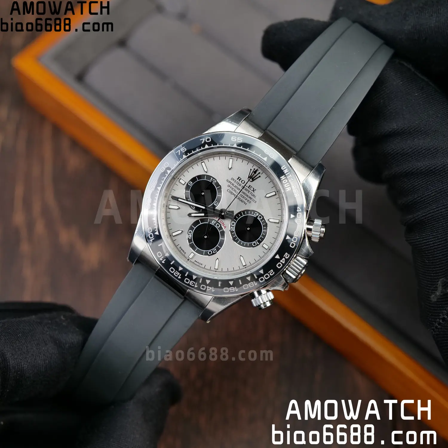 Rolex Daytona 126519 VSF 1:1 Best Edition Grey Dial on Oysterflex Strap VS4131 (Free Sprung) V2 V2s Weighted 137g 74 7c2bd9944a3a025 AMO Watch