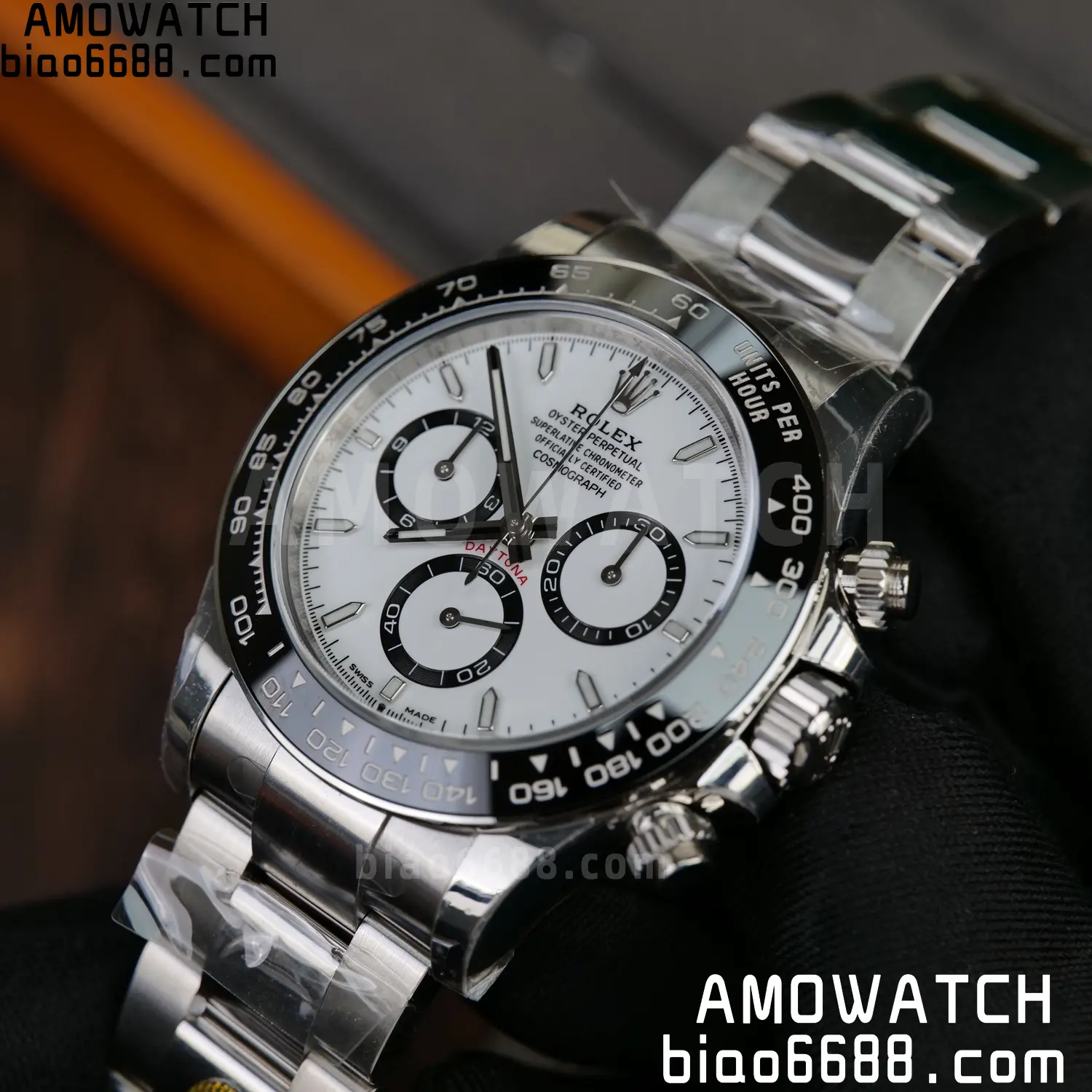 Rolex Daytona 126500 VSF 1:1 Best Edition 904L Steel White Dial on SS Braclet DD4131 (Free Sprung) V1s 86 7c8800320ae3bda AMO Watch