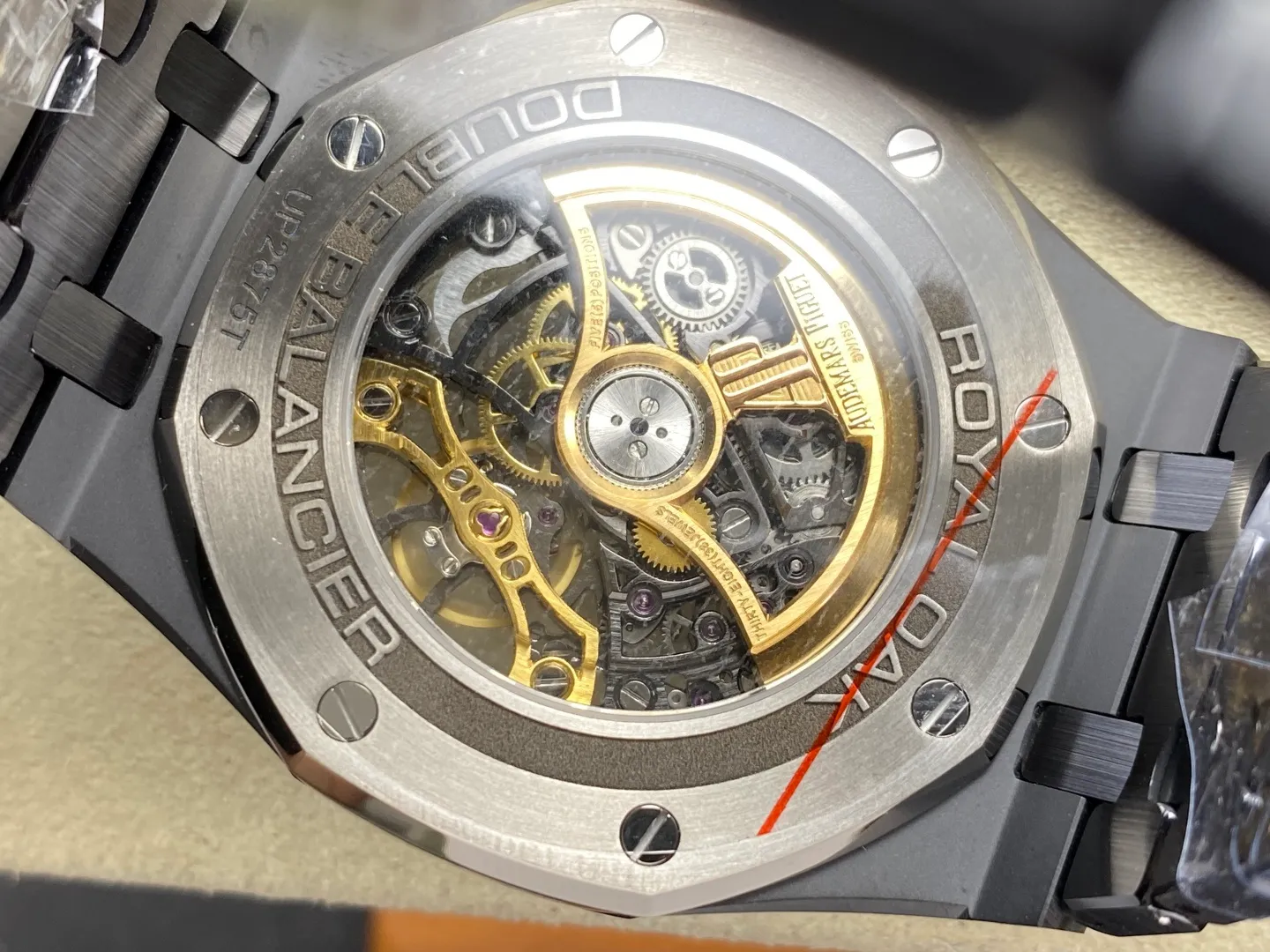 AP Royal Oak 41mm Ceramic 15416CE THBF 1:1 Best Edition on Ceramic Bracelet V3 (Free Sprung) 37 7eeacd3bfb6a681 AMO Watch