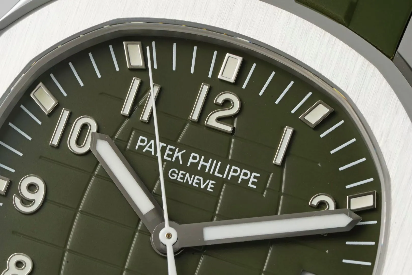 PP Aquanaut 5168G 42mm SS DDF 1:1 Best Edition Green Dial on Green Rubber Strap DPB330 Super Clone (Weighted) 22 92c225cc9a1b6a8 AMO Watch