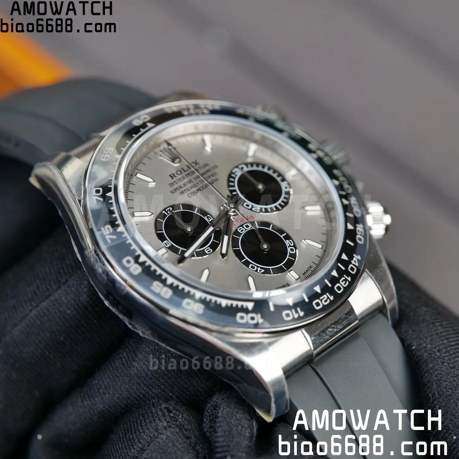 Rolex Daytona 126519 VSF 1:1 Best Edition Grey Dial on Oysterflex Strap VS4131 (Free Sprung) V2 V2s Weighted 137g 91 9484426ec8c6c5a AMO Watch