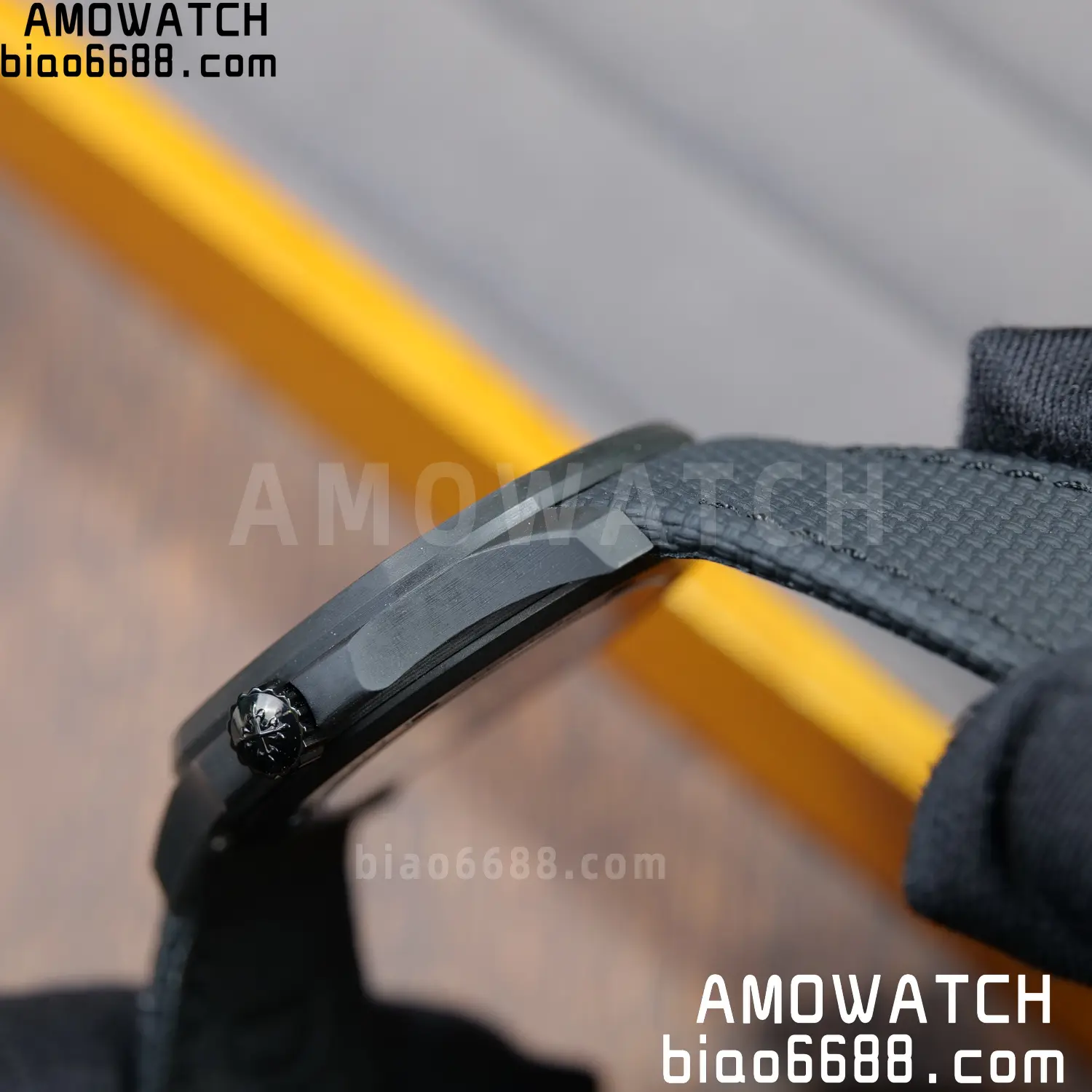 PP Aquanaut 5167 ALL Black DIW SONIC Factory SF 1:1 Best Edition Black Dial On Black Nylon Strap DD324 84 9ce744c81c006d3 阿默表行AmoWatch