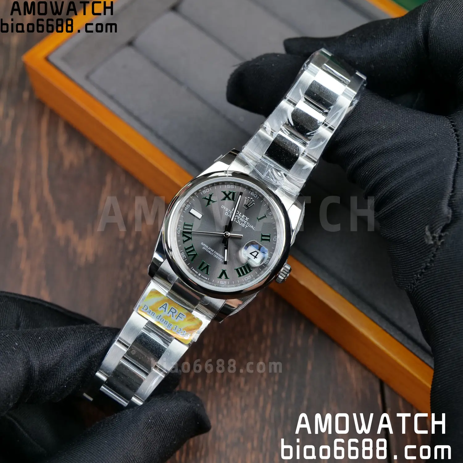 Rolex DateJust 126300-0013 36mm ARF 1:1 Best Edition Roman Gray Dial on Oyster Bracelet DD3235 57 a113c3243c7cba5 AMO Watch
