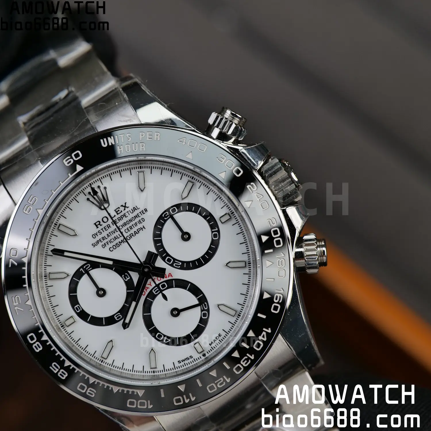 Rolex Daytona 126500 VSF 1:1 Best Edition 904L Steel White Dial on SS Braclet DD4131 (Free Sprung) V1s 88 a7bf781471caa00 AMO Watch