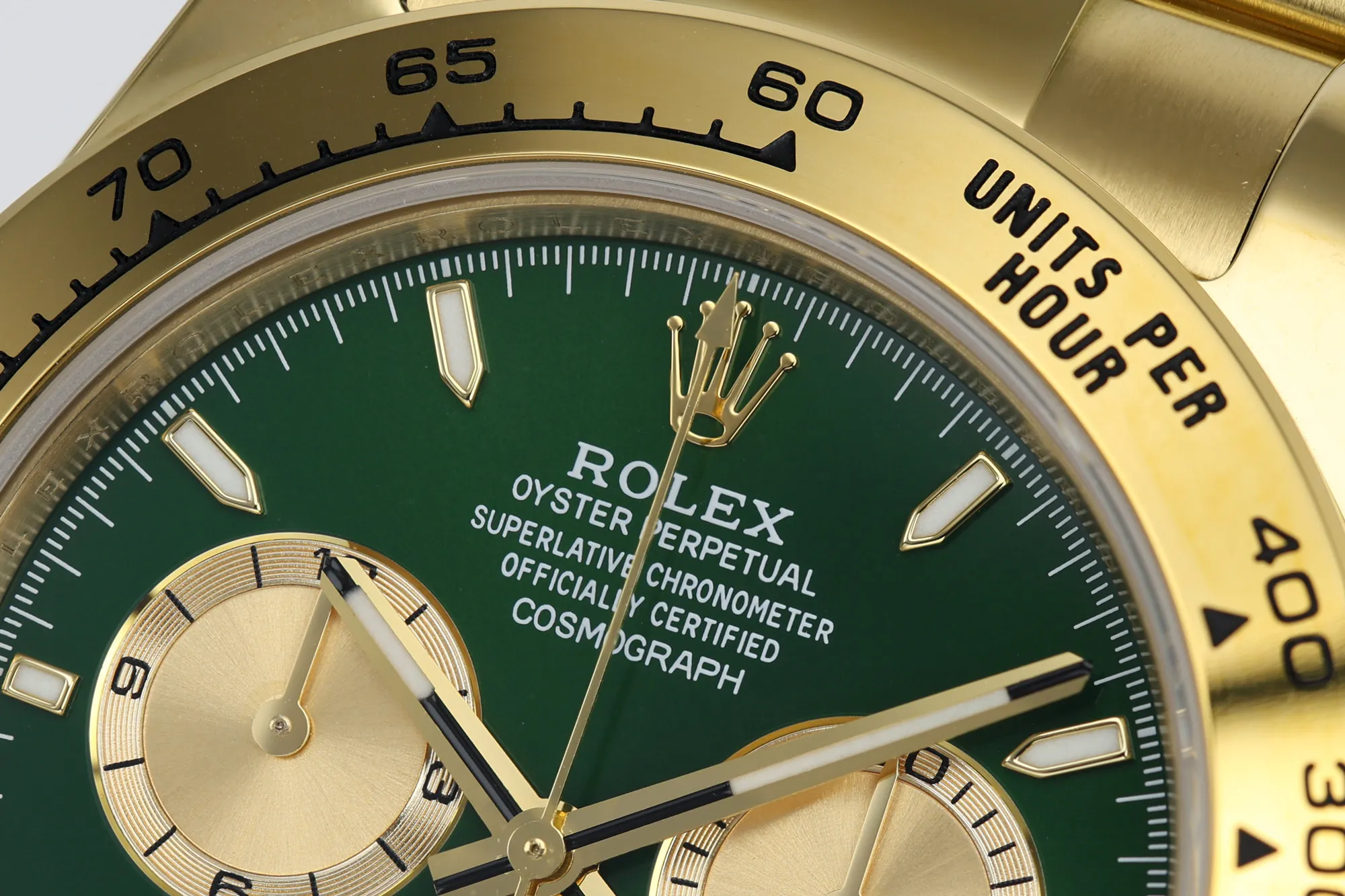 Rolex Daytona 126508 ZF 1:1 Best Edition Green Dial on YG Bracelet DD4131 Weighted 213g 22 a9834cd0ab35c2d AMO Watch