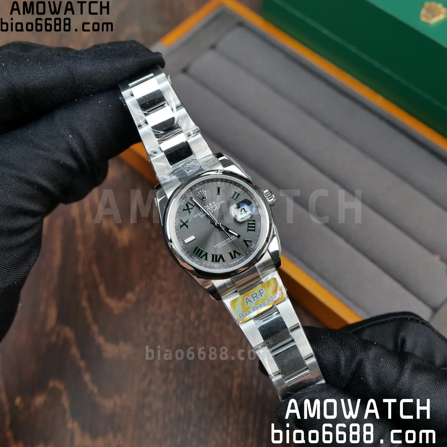 Rolex DateJust 126300-0013 36mm ARF 1:1 Best Edition Roman Gray Dial on Oyster Bracelet DD3235 53 b9992758b7f73d7 AMO Watch