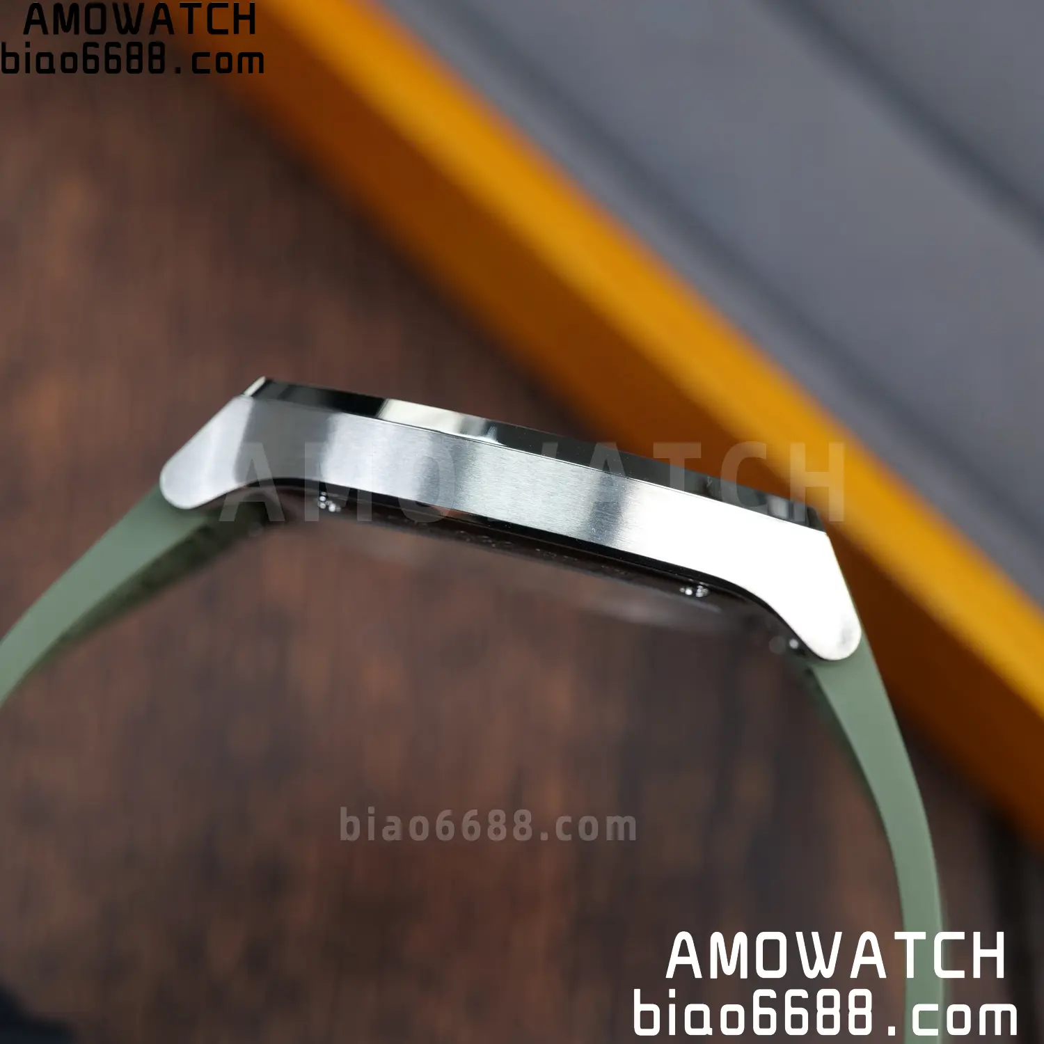 FPJ F.P.Journe Elegante FJ Factory Best Edition White Dial on Green Rubber Strap Quartz V2 89 bcdb41102807b2e AMO Watch