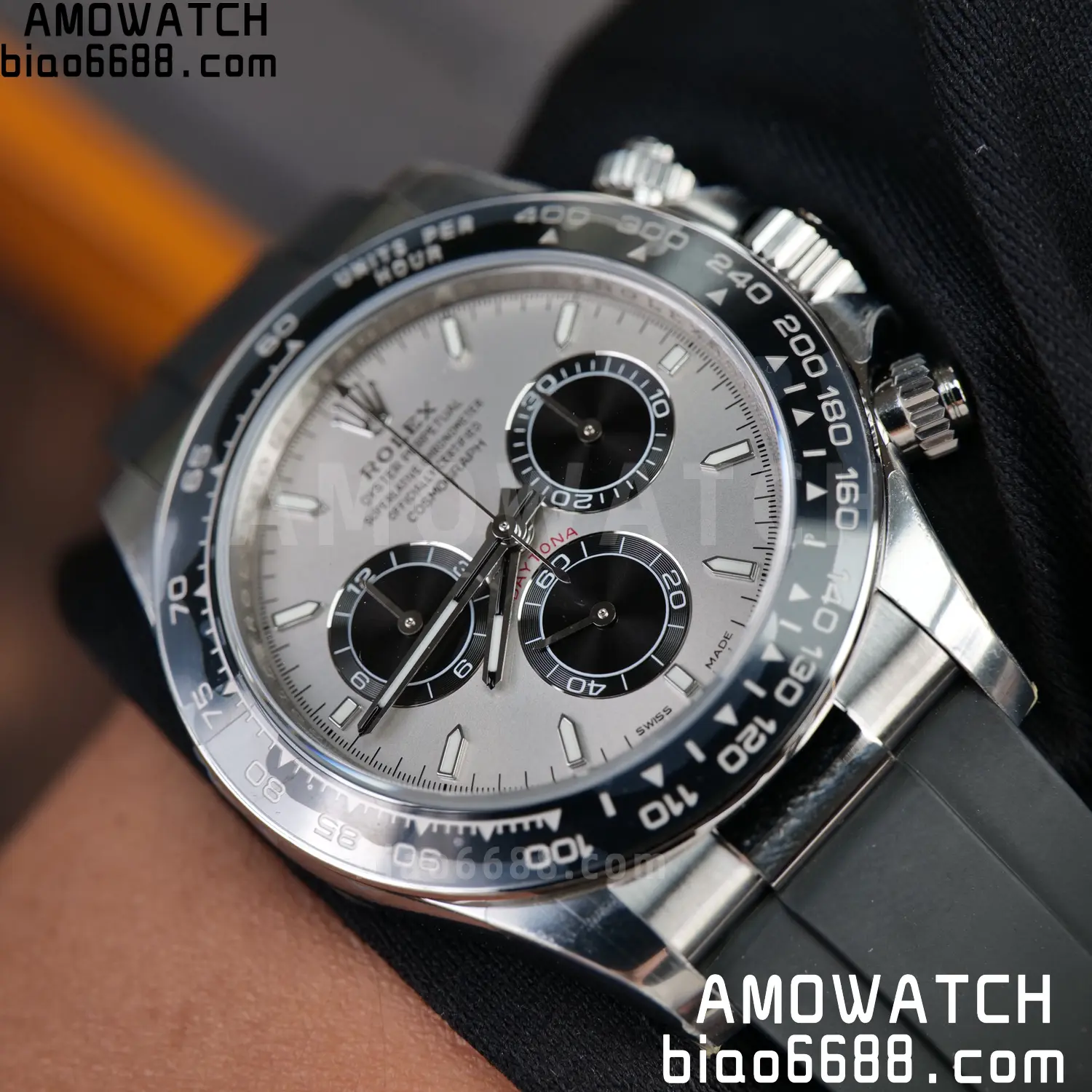 Rolex Daytona 126519 VSF 1:1 Best Edition Grey Dial on Oysterflex Strap VS4131 (Free Sprung) V2 V2s Weighted 137g 101 cd1415c990318ba AMO Watch