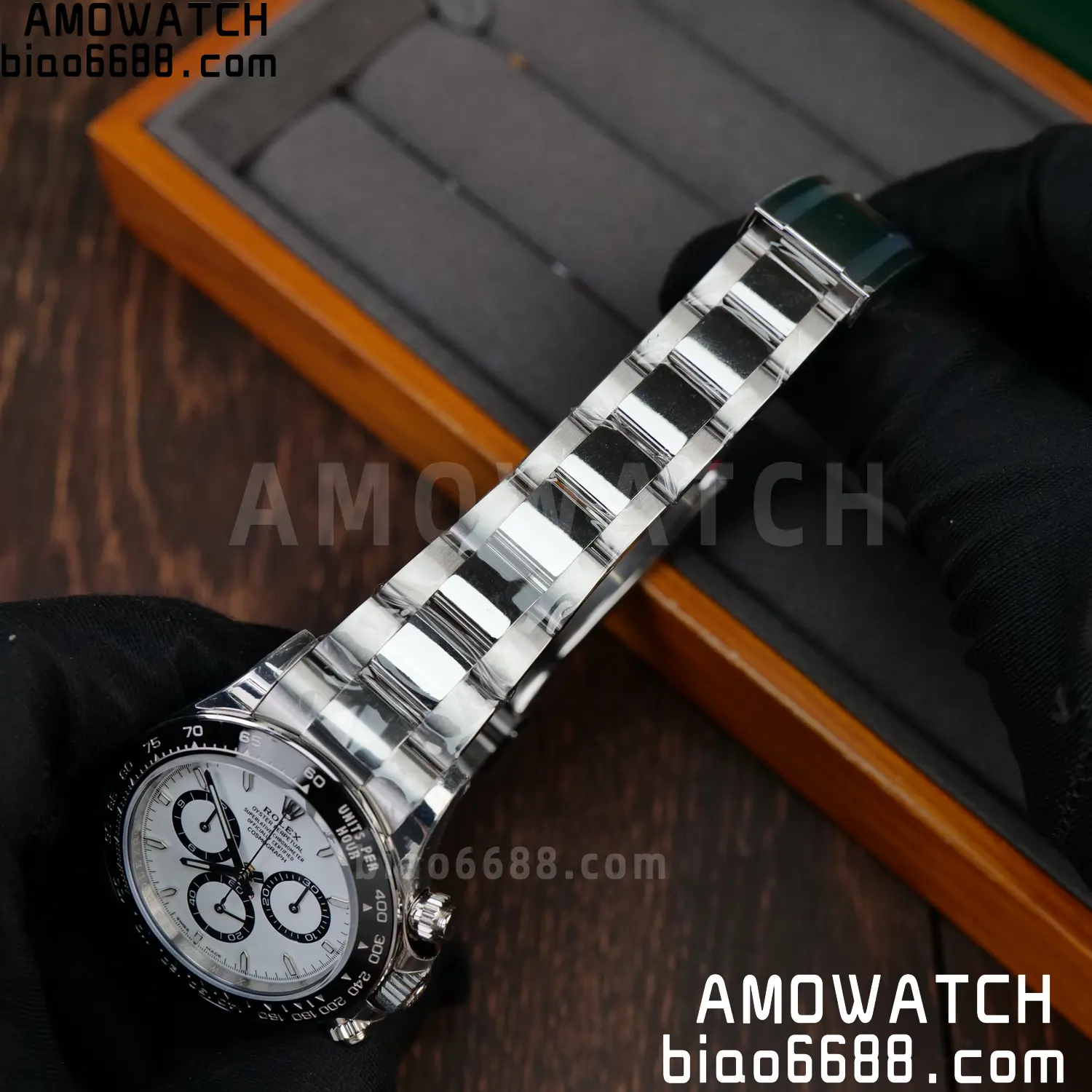 Rolex Daytona 126500 VSF 1:1 Best Edition 904L Steel White Dial on SS Braclet DD4131 (Free Sprung) V1s 75 d361df0c4806050 AMO Watch