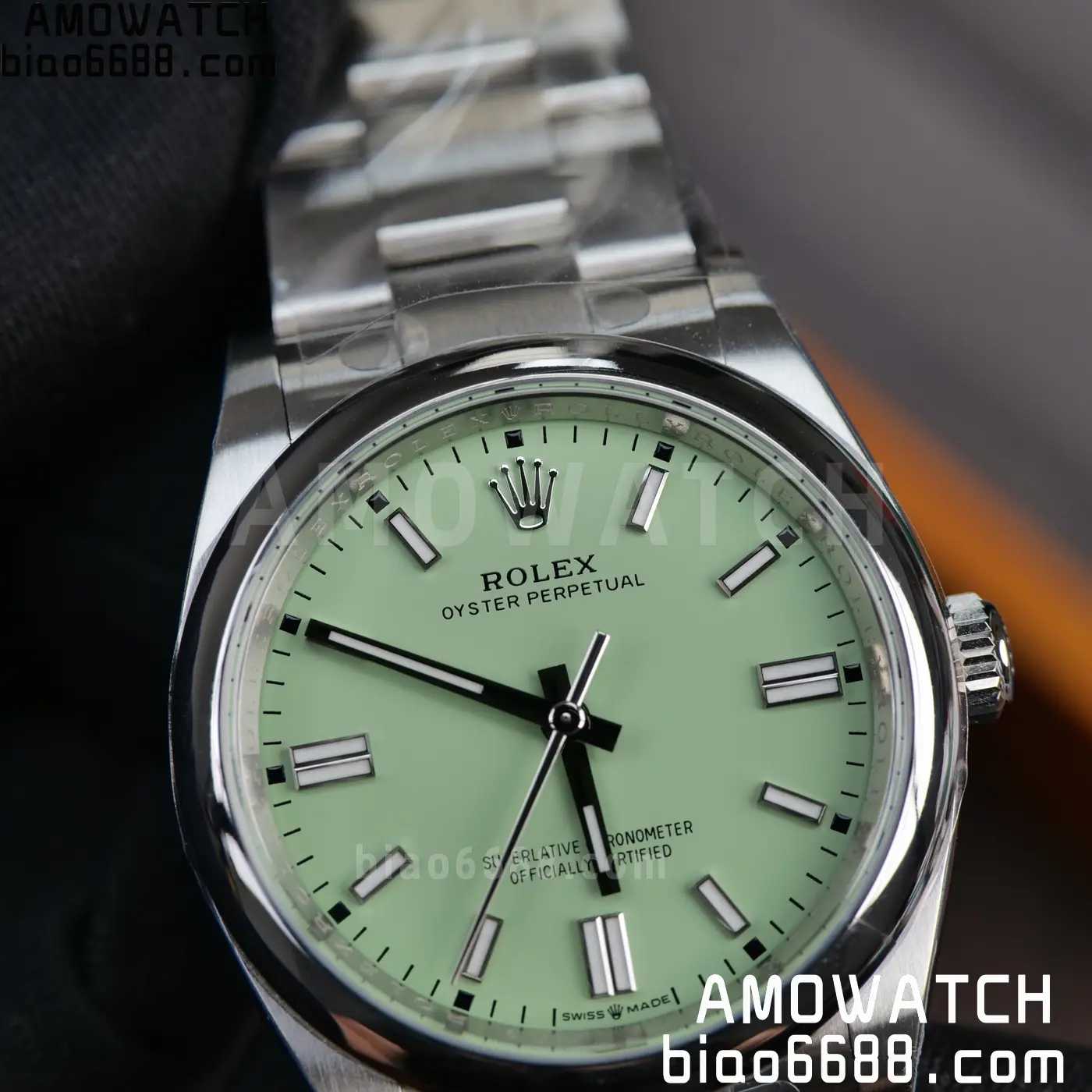 Rolex Oyster Perpetual 126000 36mm Clean Plus 1:1 Best Edition 904L Steel Green Dial DD3230 94 db0b64a04488ad2 AMO Watch