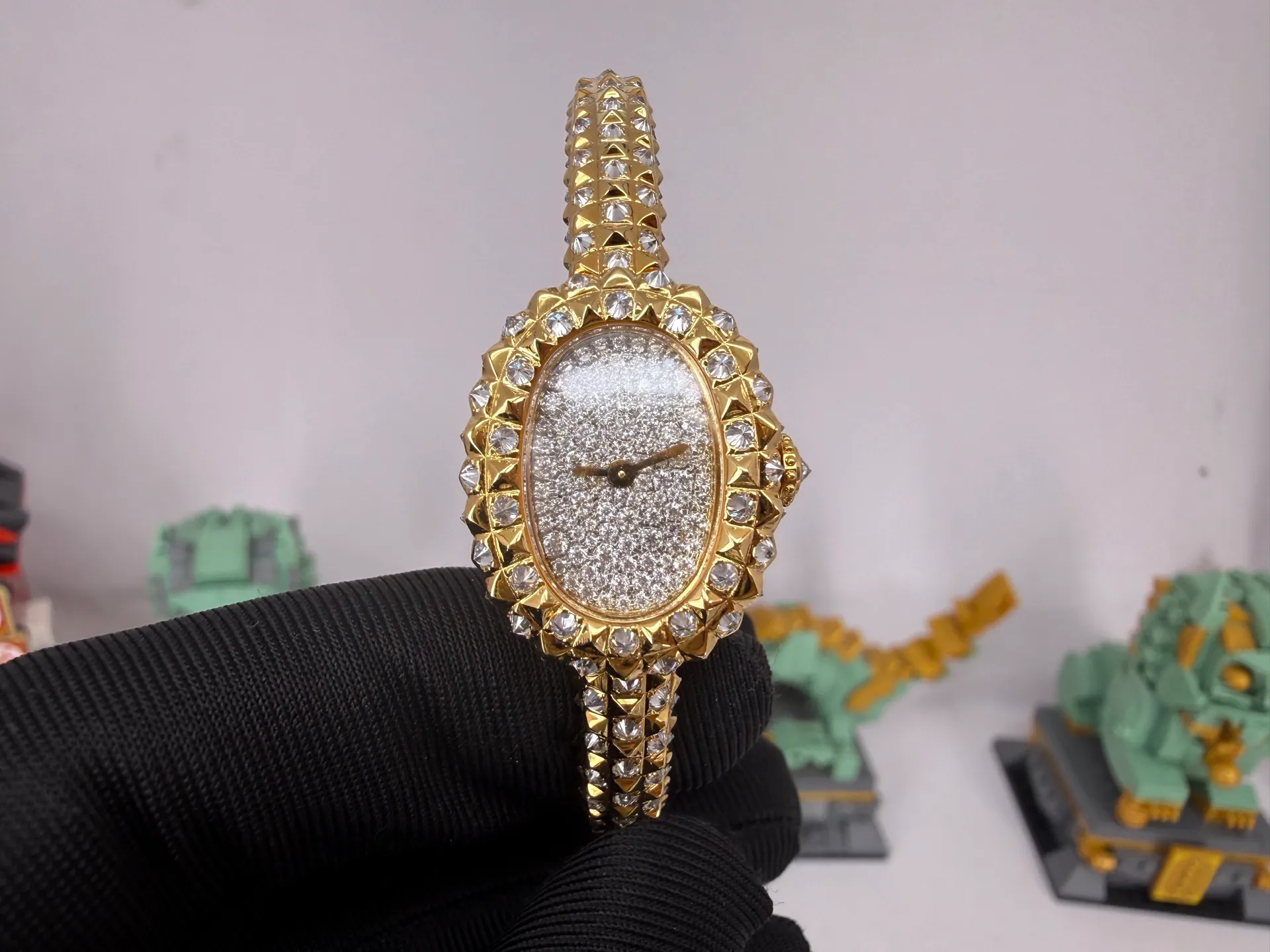 Cartier Baignoire 18.7mm YG BAIGNOIRE BBAF 1:1 Best Edition White Dial on YG Bracelet Ronda Quartz 40 db5af4f93466c95 AMO Watch