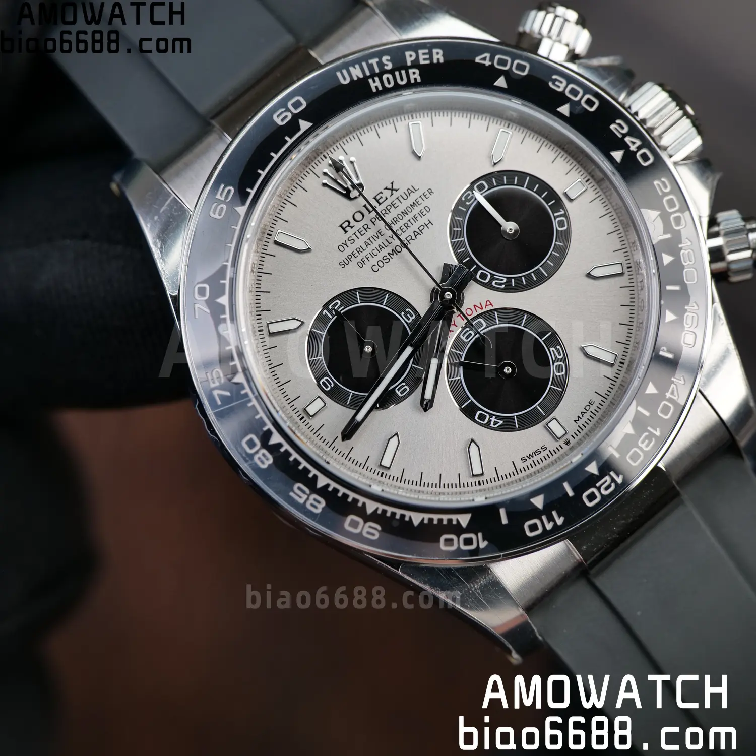 Rolex Daytona 126519 VSF 1:1 Best Edition Grey Dial on Oysterflex Strap VS4131 (Free Sprung) V2 V2s Weighted 137g 88 dd3cb6b980fe1ff AMO Watch