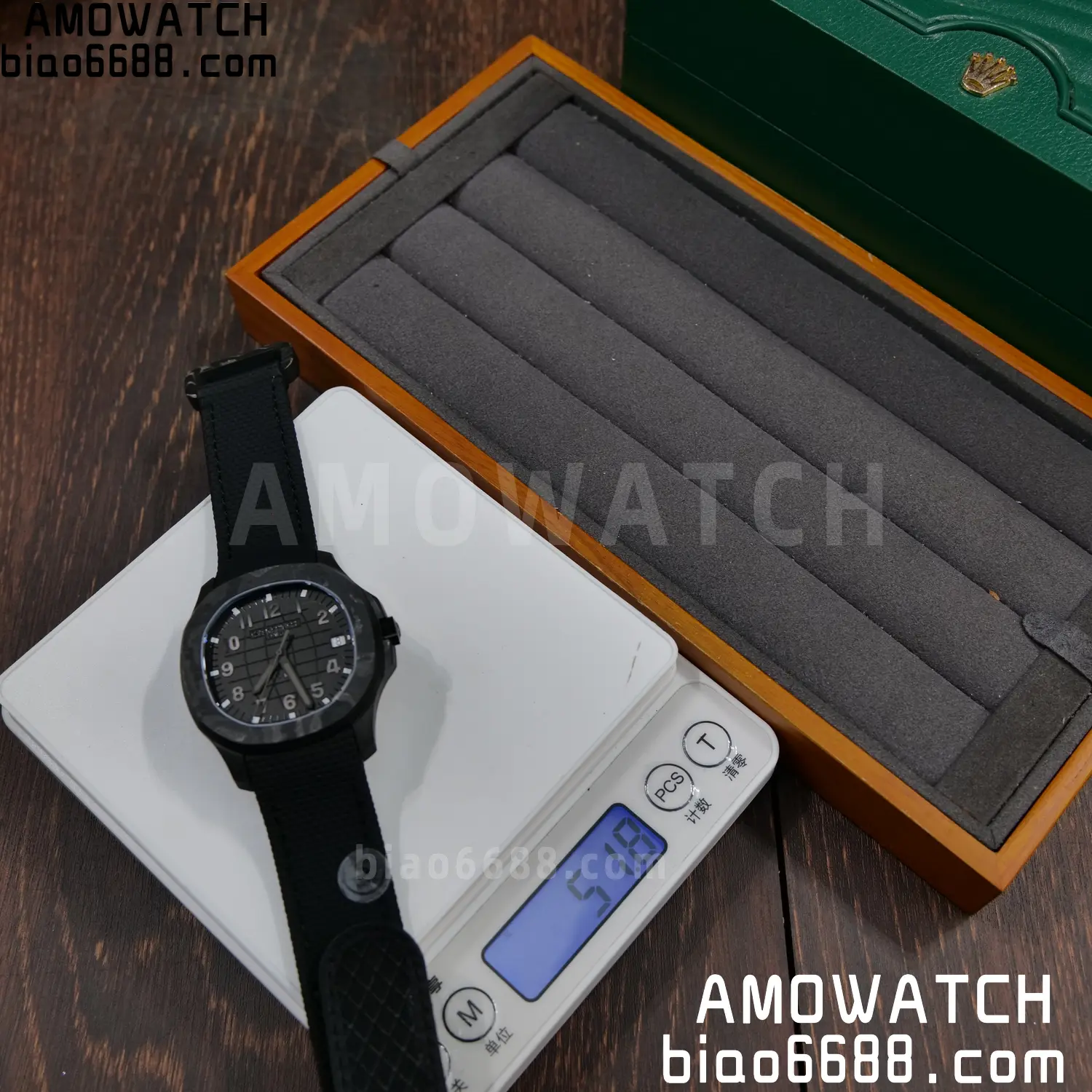 PP Aquanaut 5167 ALL Black DIW SONIC Factory SF 1:1 Best Edition Black Dial On Black Nylon Strap DD324 69 e2f662d9a5a4ea7 阿默表行AmoWatch