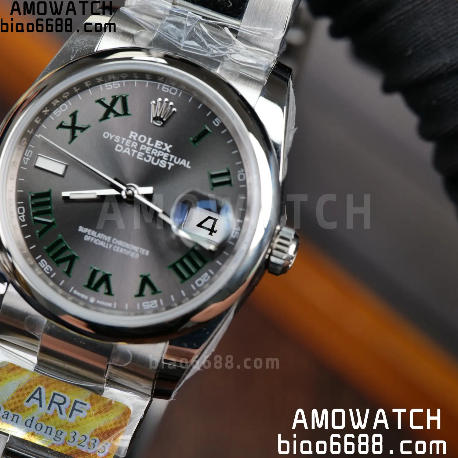 Rolex DateJust 126300-0013 36mm ARF 1:1 Best Edition Roman Gray Dial on Oyster Bracelet DD3235 69 e496e9ce39b95f7 AMO Watch