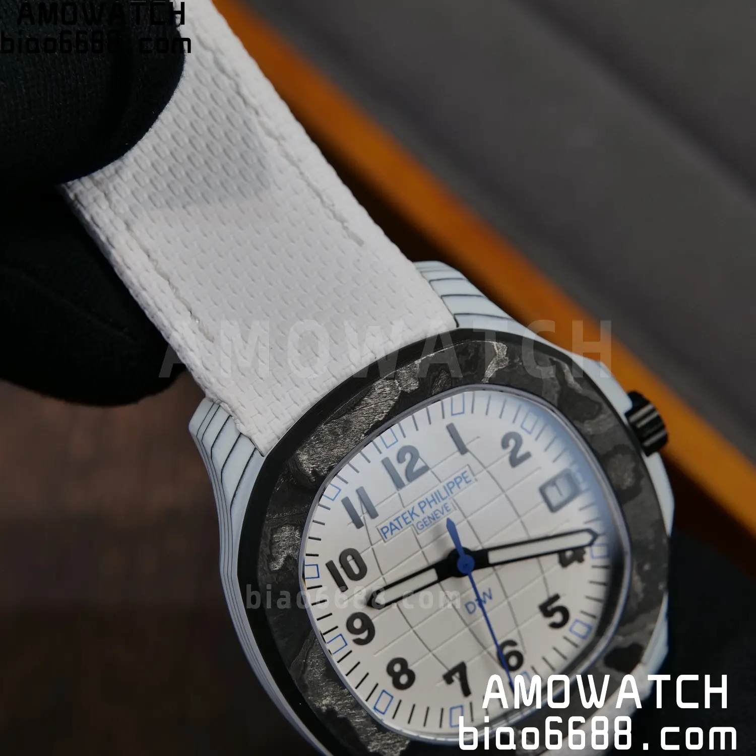 PP Aquanaut 5167 Polar Blue DIW SONIC Factory SF 1:1 Best Edition White Dial On White Nylon Strap DD324 86 e4fac2217159d68 阿默表行AmoWatch