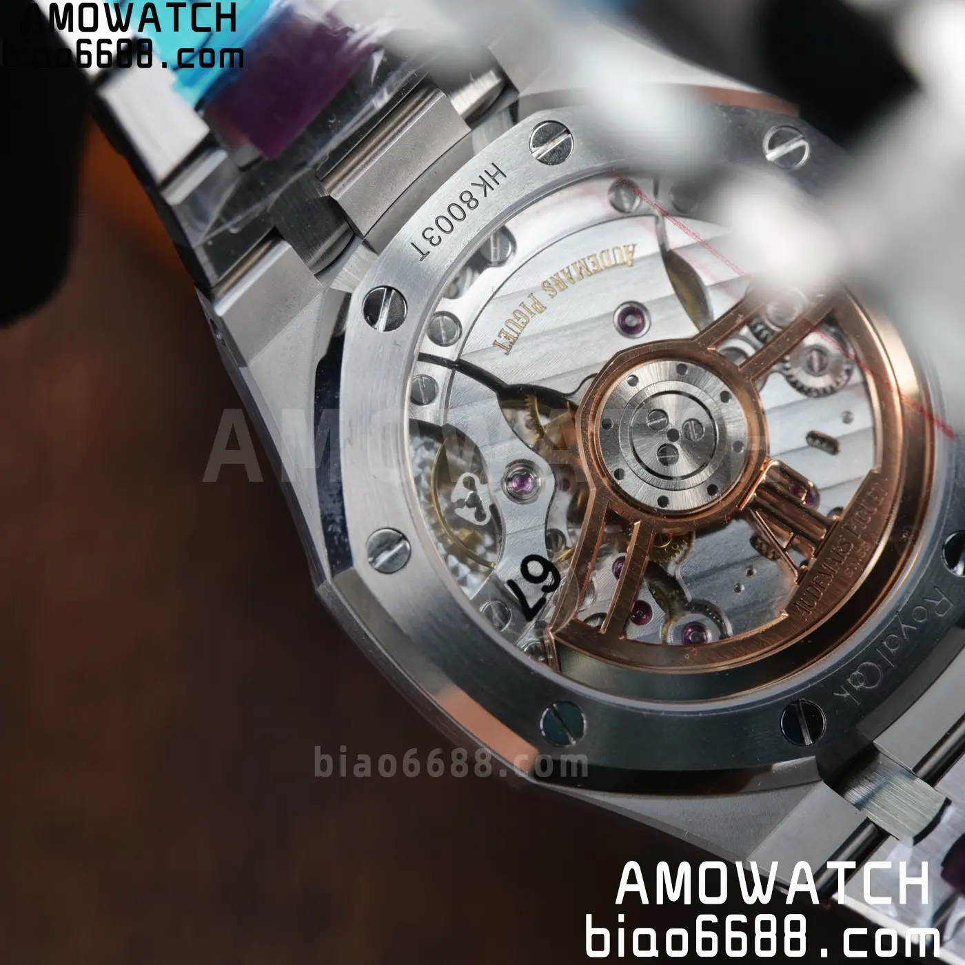 Royal Oak 41mm 15510 SS VSF 1:1 Best Edition Gray Textured Dial on SS Bracelet DD4302 Super Clone 116 ea79dfb7950c4c7 AMO Watch