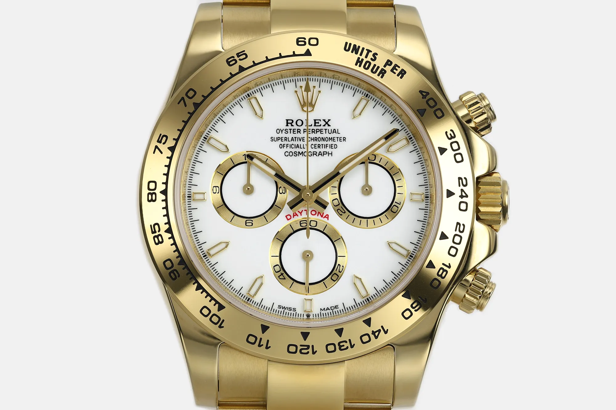 Rolex Daytona 126508 ZF 1:1 Best Edition White Dial on YG Bracelet DD4131 Weighted 213g 20 ec0bc1a0437e7dc AMO Watch