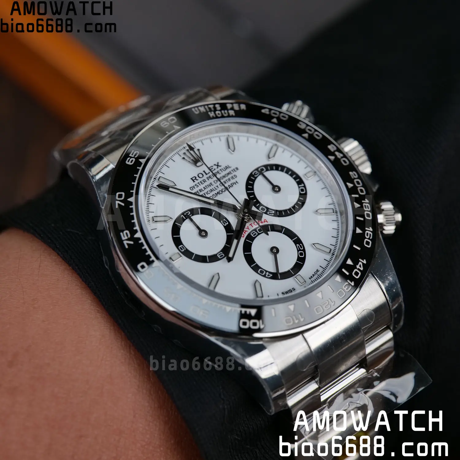 Rolex Daytona 126500 VSF 1:1 Best Edition 904L Steel White Dial on SS Braclet DD4131 (Free Sprung) V1s 104 f3f95be1251886c AMO Watch