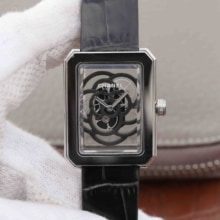  ¥1600  TW香奈儿PREMIERE系列山茶花镂空女士机械腕表，专柜高端品质