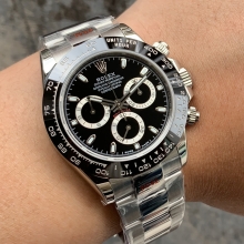 【黑陶迪通拿】Rolex劳力士宇宙计型迪通拿系列m116500ln-0002钢带腕表