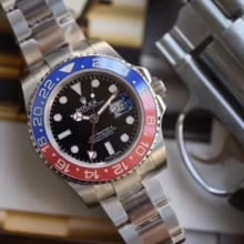 DJ厂 (红蓝可乐圈) Rolex劳力士格林尼治型II系列116719-BLRO钢带腕表