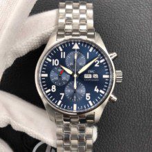 IWC Pilot Chronograph Le Petit Prince IW377717 43mm ZF Factory 1:1 Best Edition SS Case Watch Asian Caliber 7750