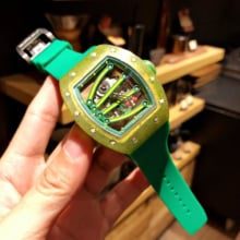 Richard Mille理查德米勒 RM59-01纳米碳表壳 橡胶表带腕表