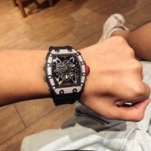 Richard Mille 理查徳米勒（里查德米尔）RM35-02 碳纤维表壳镶钻款腕表