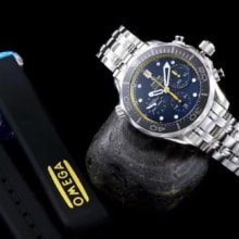 JH厂 OMEGA欧米茄海马计时系列212.30.44.50.01.002男士钢带腕表